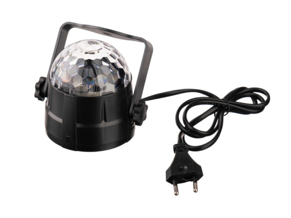 MM001 Светодиодный эффект «диско-шар» мини, 3х1Вт, Bi Ray