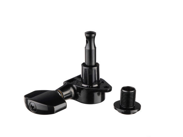 SG301-01-B-L3+R3 Колки для гитары 3+3, черные, Gotoh