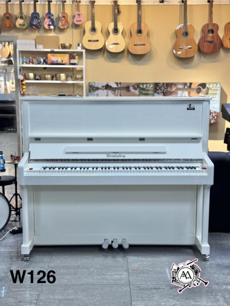 W126WH Пианино акустическое, цвет белый Wendl&Lung