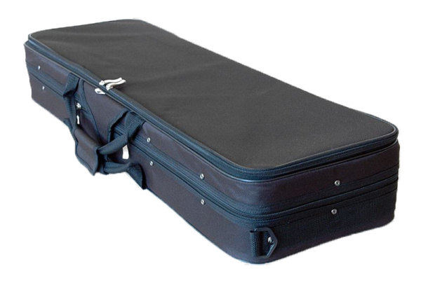 VC-350-BK Футляр для скрипки размером 4/4, черный, прямоугольный, Mirra