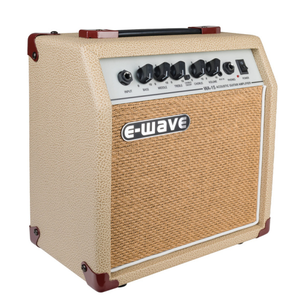 WA-15 Комбоусилитель для акустической гитары, 1x6.5", 15 Вт, E-WAVE