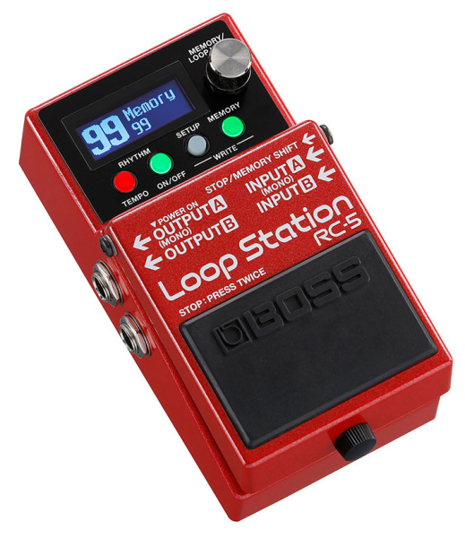 RC-5 Гитарная педаль, лупер. BOSS