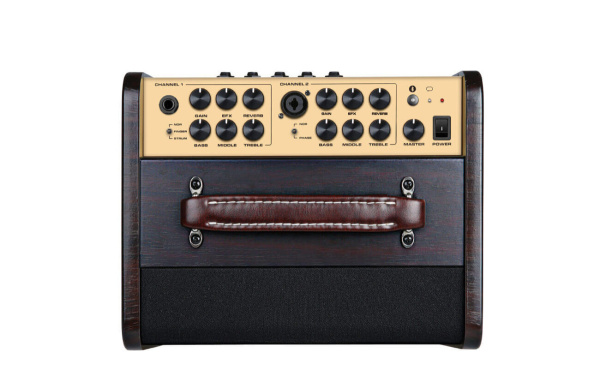 AC-80 Stageman II Комбоусилитель для акустической гитары на акуумуляторе, 80Вт, Nux Cherub