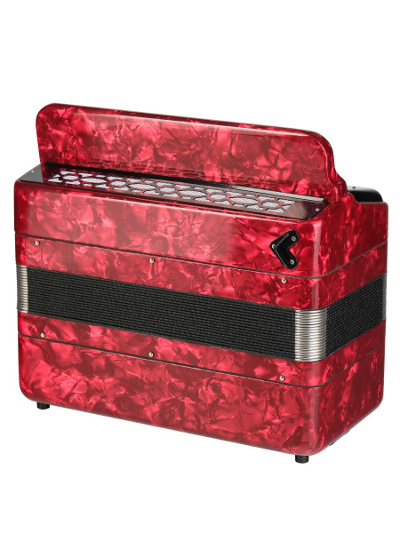 BN-40-RD (БН-40) Баян ученический двухголосный Этюд-205М2, 55х100-II, красный, Тульская гармонь