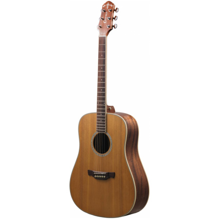 D-8/NC VVS Акустическая гитара, корпус дредноут, чехол в комплекте. CRAFTER