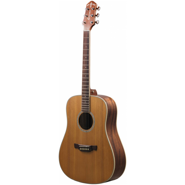 D-8/NC VVS Акустическая гитара, корпус дредноут, чехол в комплекте. CRAFTER