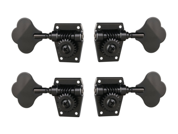 GB400-2+2-BK Колки для бас-гитары 2+2, черные, Paxphil