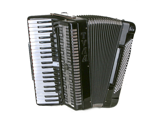 A-1-BK Аккордеон "Тула" 41х120-IV-13/6, черный, Тульская Гармонь
