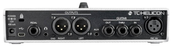 PLAY ELECTRIC Напольный вокальный/гитарный процессор эффектов, TC HELICON  
