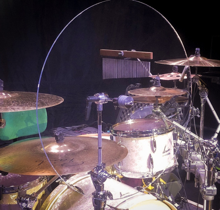 M24CS Звукоизоляционный экран для барабанов Drum Cymbal Shield 24, LDrums