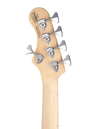 NJS5-WHT Elrick NJS Series Бас-гитара 5-струнная, белая, с чехлом, Cort